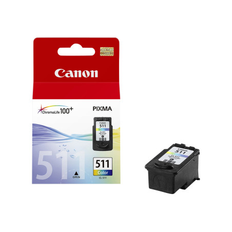 Cartucho de Tinta Original Canon CL-511/ Tricolor