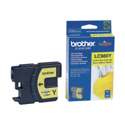 Brother LC980Y - Amarillo - original - cartucho de tinta - para Brothe