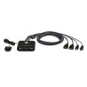 2-Port USB FHD HDMI Cable KVM