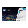 HP 648A - Cián - original - LaserJet - cartucho de tóner (CE261A) - pa