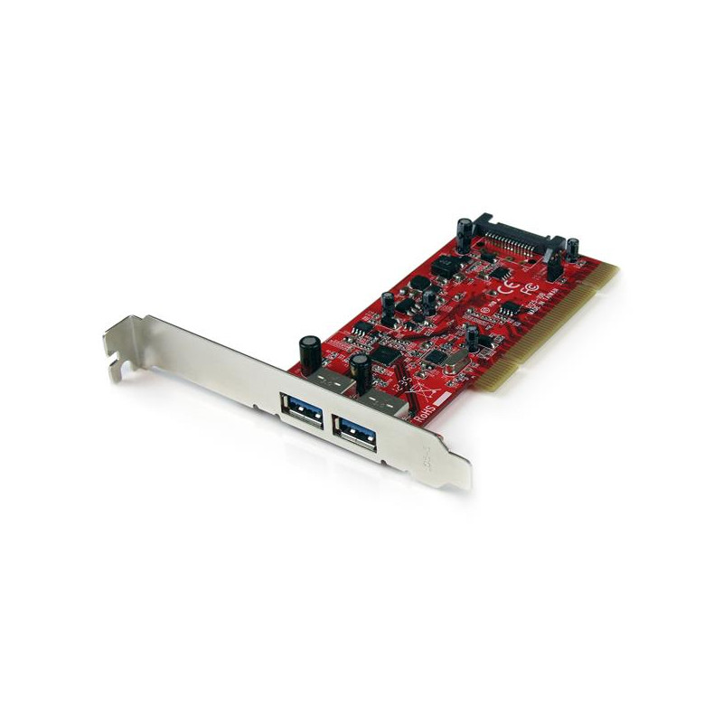 2 Port PCI USB 3.0 Card w/SATA Power