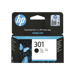 HP 301 - 3 ml - negro - original - blíster - cartucho de tinta - para