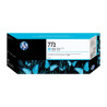 HP 772 - 300 ml - cián claro - original - cartucho de tinta - para Des