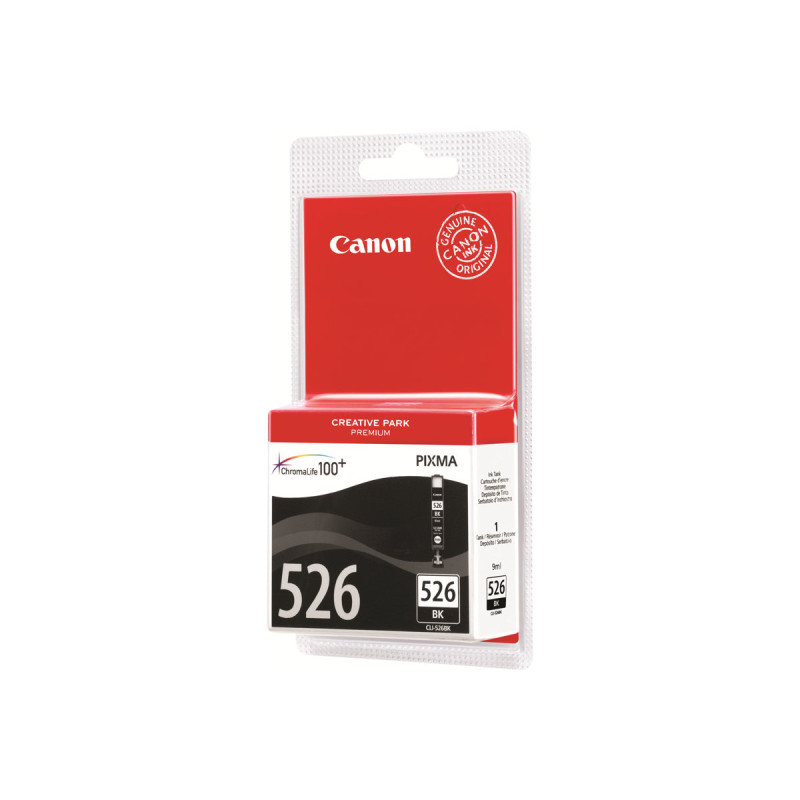 Cartucho de Tinta Original Canon CLI-526BK/ Negro