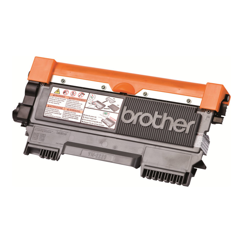 Tóner Original Brother TN-2220/ Negro