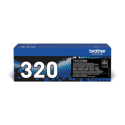 Brother TN320BK - Negro - original - cartucho de tóner - para Brother