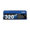 Brother TN320BK - Negro - original - cartucho de tóner - para Brother