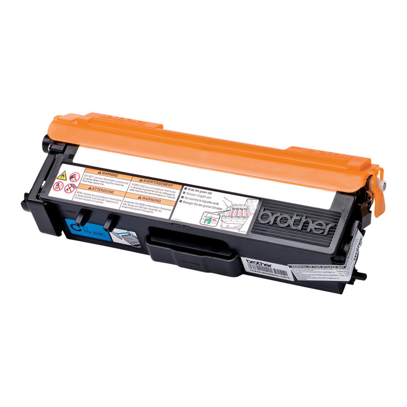 Brother TN328C - Cián - original - cartucho de tóner - para Brother DC