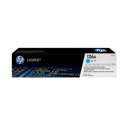 HP 126A - Cián - original - LaserJet - cartucho de tóner (CE311A) - pa