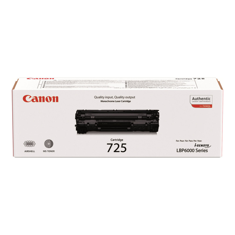 Tóner Original Canon nº725/ Negro