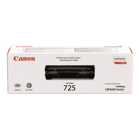 Tóner Original Canon nº725/ Negro