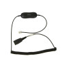 Jabra GN1216 - Cable para auriculares - RJ-9 macho a Desconexión rápid
