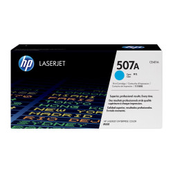 HP 507A - Cián - original - LaserJet - cartucho de tóner (CE401A) - pa