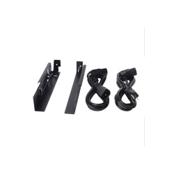 APC - Kit de montaje en bastidor de consola KVM - negro - 1U - Conform