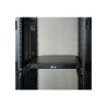 APC - Kit de montaje en bastidor de consola KVM - negro - 1U - Conform