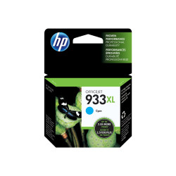 HP 933XL - Alto rendimiento - cián - original - cartucho de tinta
