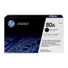 HP 80A - Negro - original - LaserJet - cartucho de tóner (CF280A) - pa