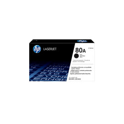 HP 80A - Negro - original - LaserJet - cartucho de tóner (CF280A) - pa