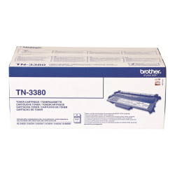 Brother TN3380 - Negro - original - cartucho de tóner - para Brother D