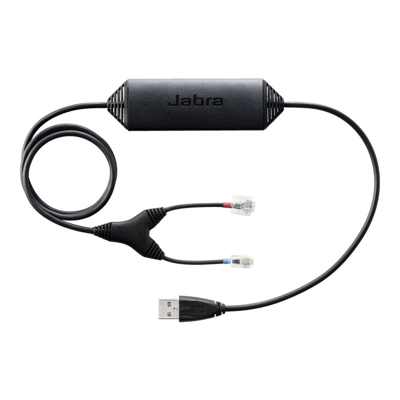 Jabra Link 14201-30 - Adaptador para auriculares - USB macho a RJ-9, R