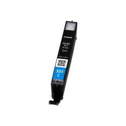 Canon CLI-551C - 7 ml - cián - original - depósito de tinta - para PIX