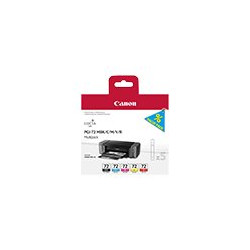 Canon PGI-72 MBK/C/M/Y/R Multipack - Paquete de 5 - amarillo, cián, ma