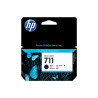 HP 711 - 38 ml - negro - original - DesignJet - cartucho de tinta - pa