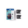 Brother LC123BK - Paquete de 2 - Alto rendimiento - negro - original -