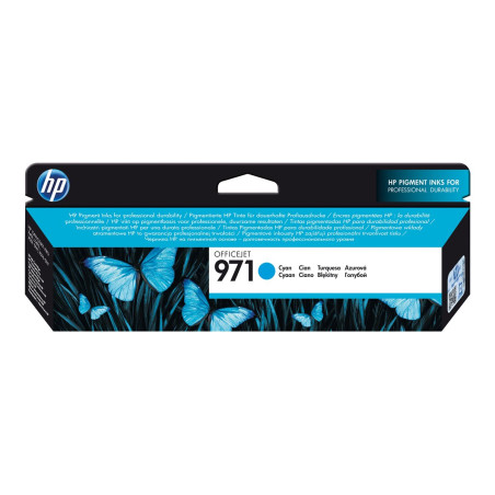 HP 971 - Cián - original - cartucho de tinta - para Officejet Pro X451