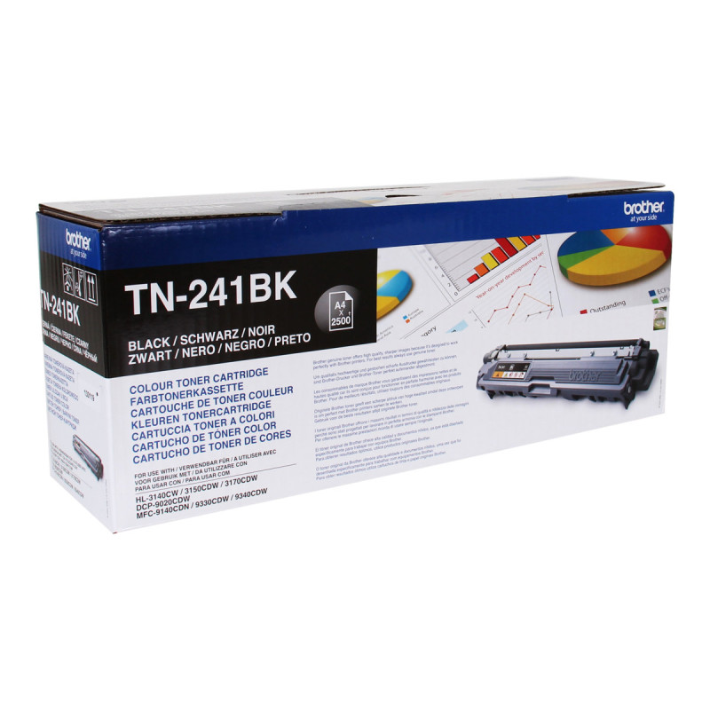Tóner Original Brother TN-241BK/ Negro