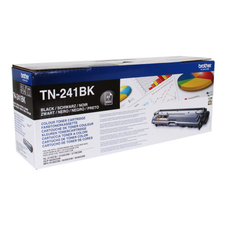 Tóner Original Brother TN-241BK/ Negro