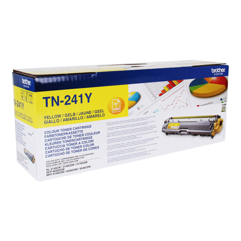 Tóner Original Brother TN-241Y/ Amarillo