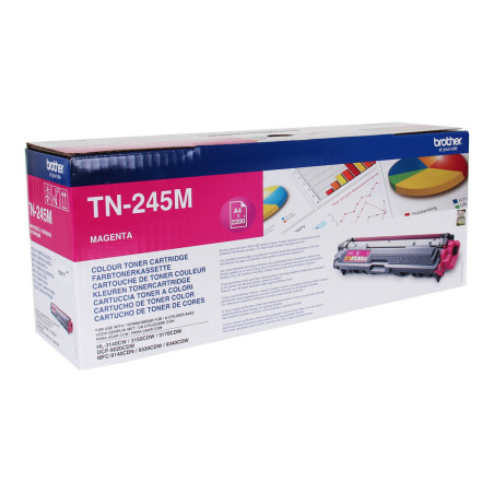 Tóner Original Brother TN-245M Alta Capacidad/ Magenta