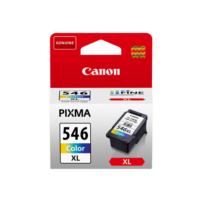 Cartucho de Tinta Original Canon CL-546XL Alta Capacidad/ Tricolor