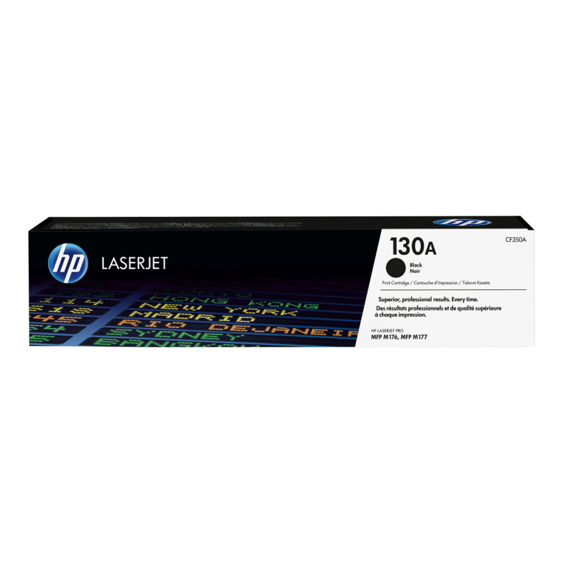 HP 130A - Negro - original - LaserJet - cartucho de tóner (CF350A) - p