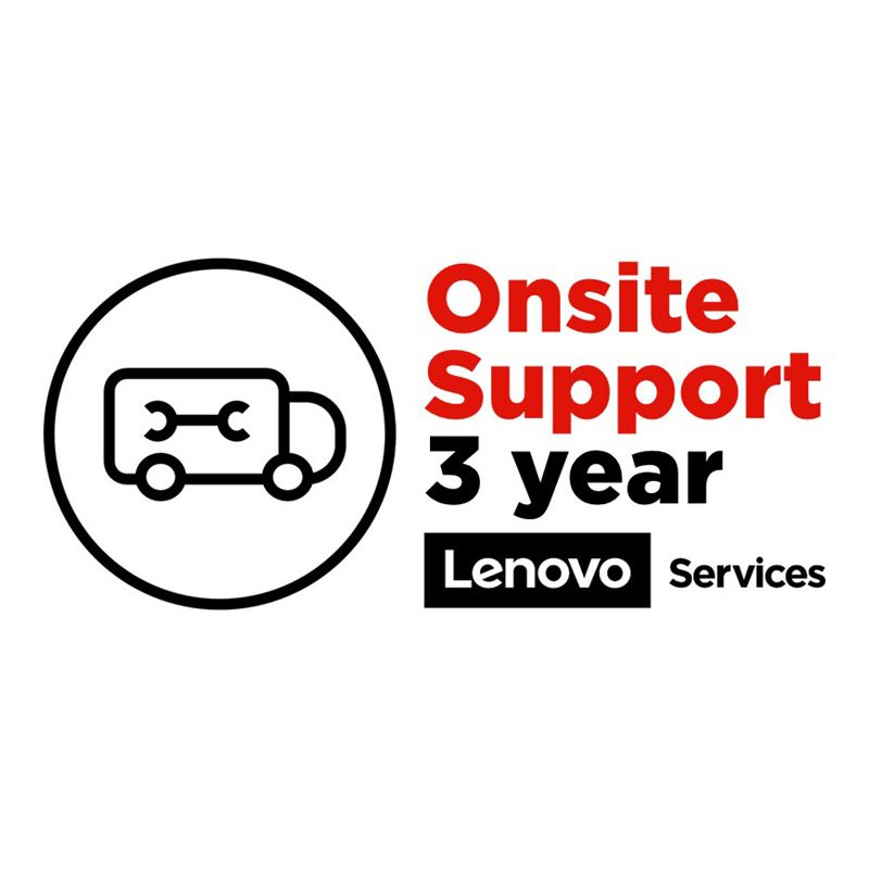 Lenovo Onsite - Ampliación de la garantía - piezas y mano de obra (par