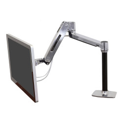 Ergotron LX HD Sit-Stand - Kit de montaje (brazo articulado, barra, ad