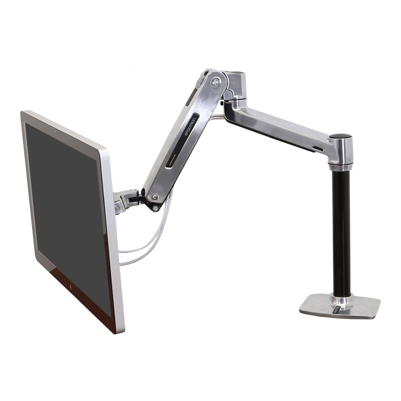 Ergotron LX HD Sit-Stand - Kit de montaje (brazo articulado, barra, ad