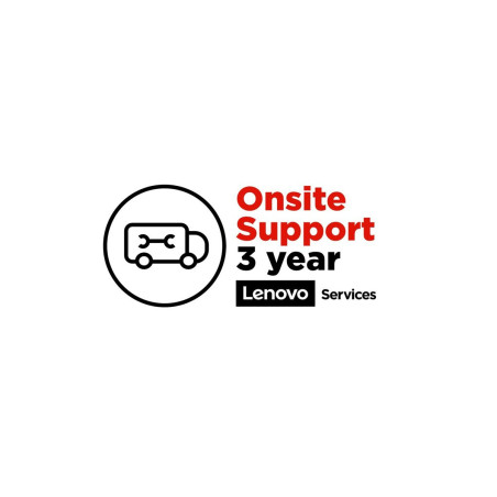 Lenovo Onsite Upgrade - Ampliación de la garantía - piezas y mano de o