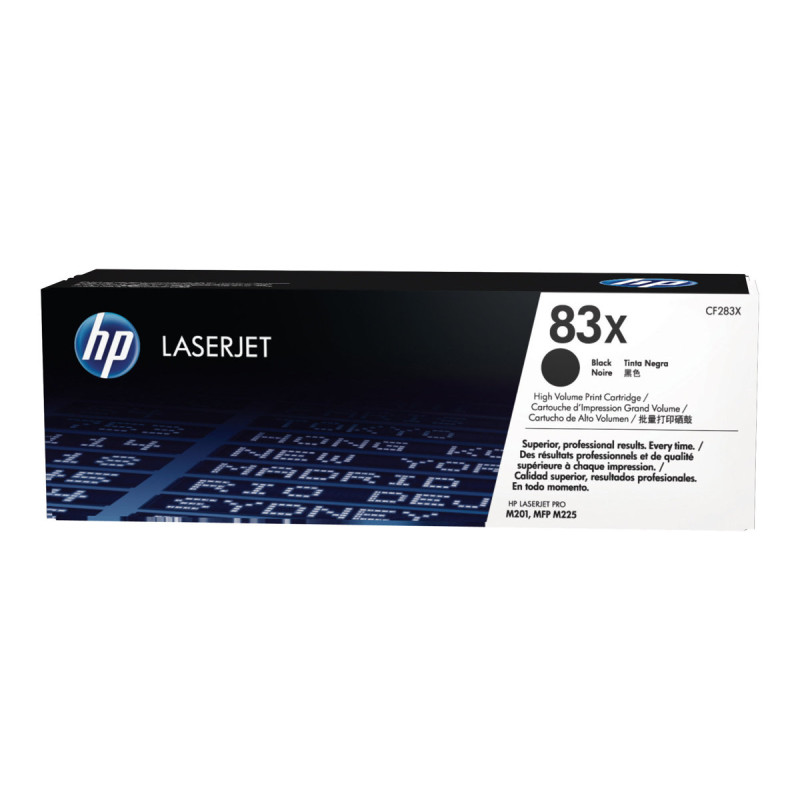 HP 83X - Alto rendimiento - negro - original - LaserJet - cartucho de