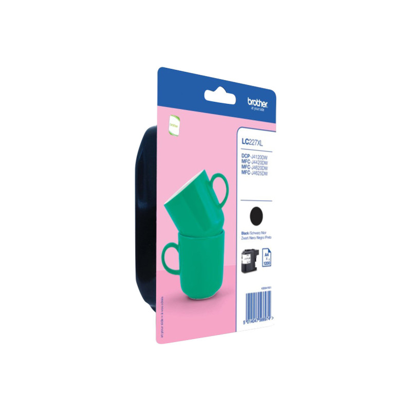 Cartucho de Tinta Original Brother LC-227 XL Alta Capacidad/ Negro