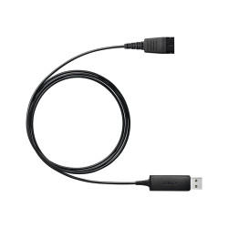 Jabra LINK 230 - Adaptador para auriculares - USB macho a Desconexión