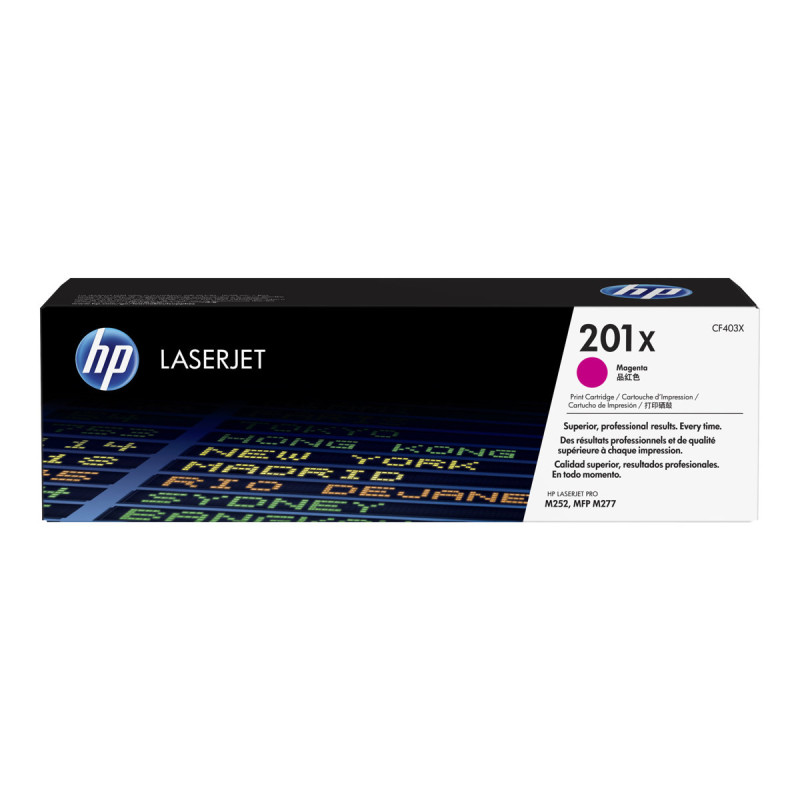 HP 201X - Alto rendimiento - magenta - original - LaserJet - cartucho