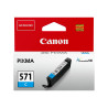 Canon CLI-571C - 7 ml - cián - original - depósito de tinta - para PIX