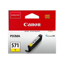 Canon CLI-571Y - 7 ml - amarillo - original - depósito de tinta - para