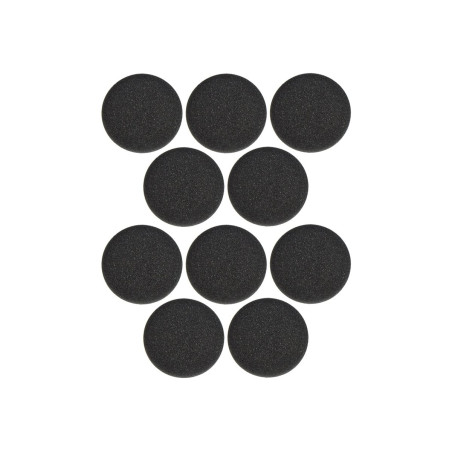 Jabra - Esponja para auriculares (paquete de 10)