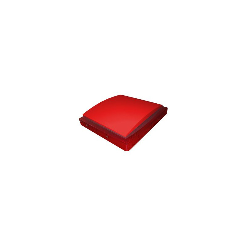 VEGA FIRE 24V SIREN RED/RED
