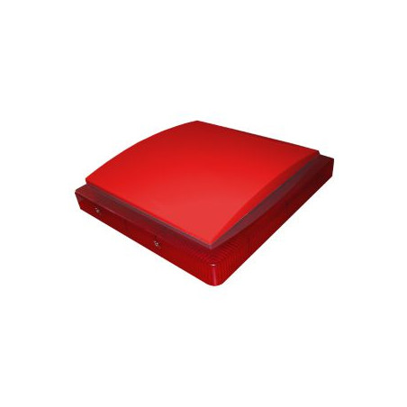 VEGA FIRE 24V SIREN RED/RED
