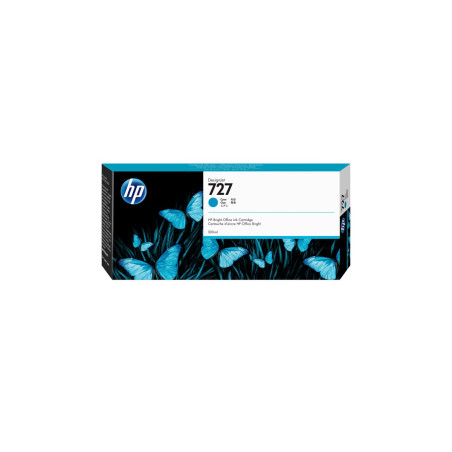 HP 727 - 300 ml - gran capacidad - cián - original - DesignJet - cartu