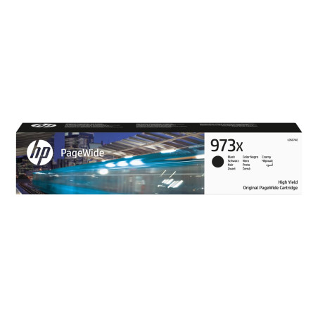 HP 973X - Alto rendimiento - negro - original - PageWide - cartucho de